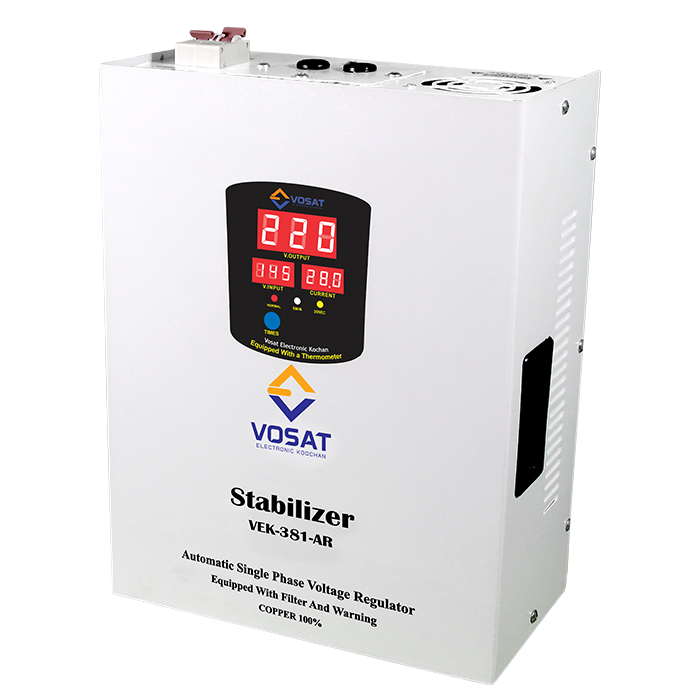 استابیلایزر (stabilizer) تکفاز  18kva - 63A,استابیلایزر (stabilizer) تکفاز  18kva - 63Aدیواری,ترانس 18کیلو,stabilizer18kva